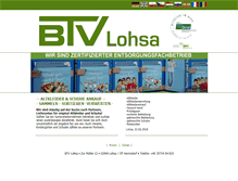Tablet Screenshot of btv-lohsa.de